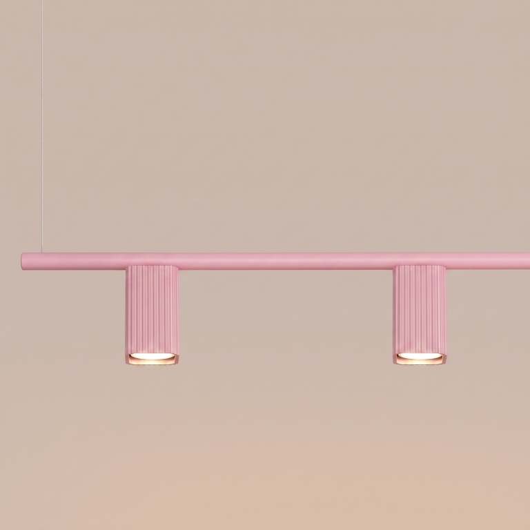 minimalistyczne-różowe-żyrandole