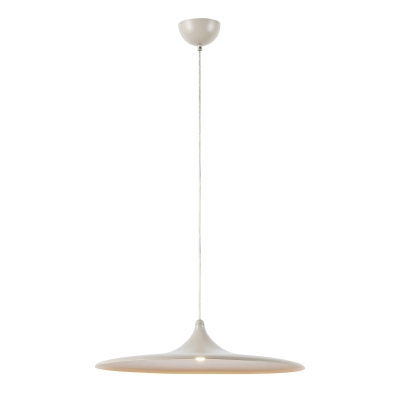 Nowoczesna lampa wisząca Beam L w wersji beżowej