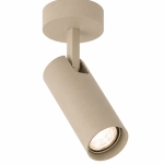 Regulowana lampa Linca w kolorze taupe