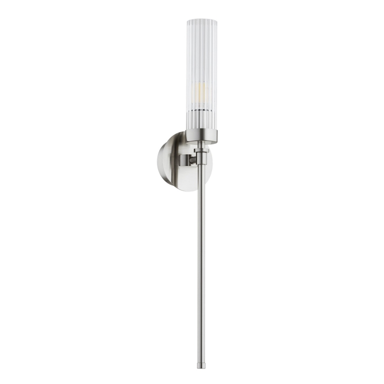 srebrna-lampa-ścienna