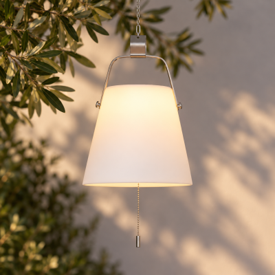 Solarna lampa wisząca z 3-stopniową regulacją mocy