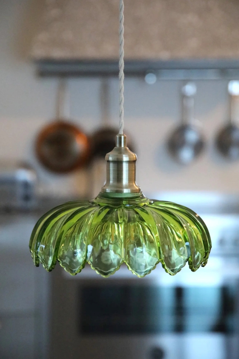 zielona-lampa-wisząca